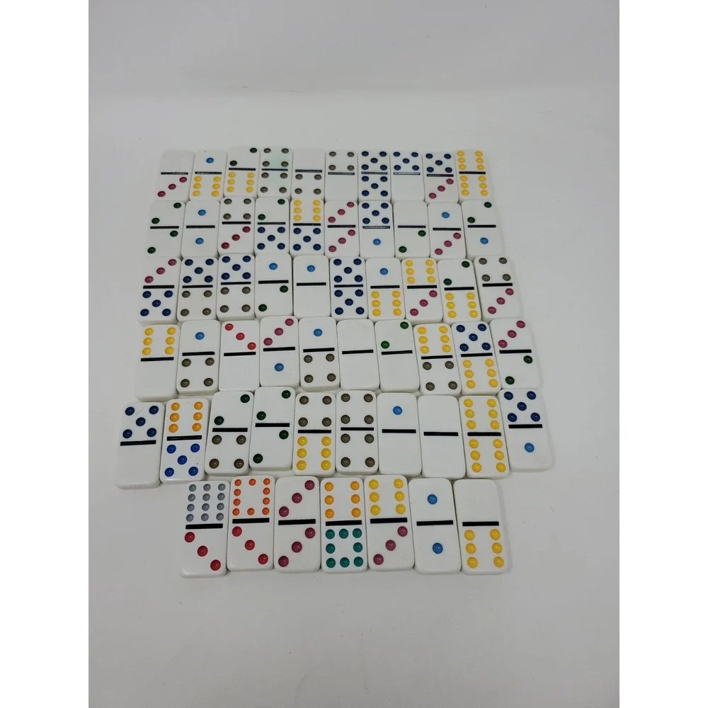 CARDINAL  JUMBO Color Dot Dominoes Replacement Piece all 57